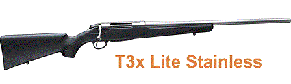 Tikka T3X Lite Stainless ss