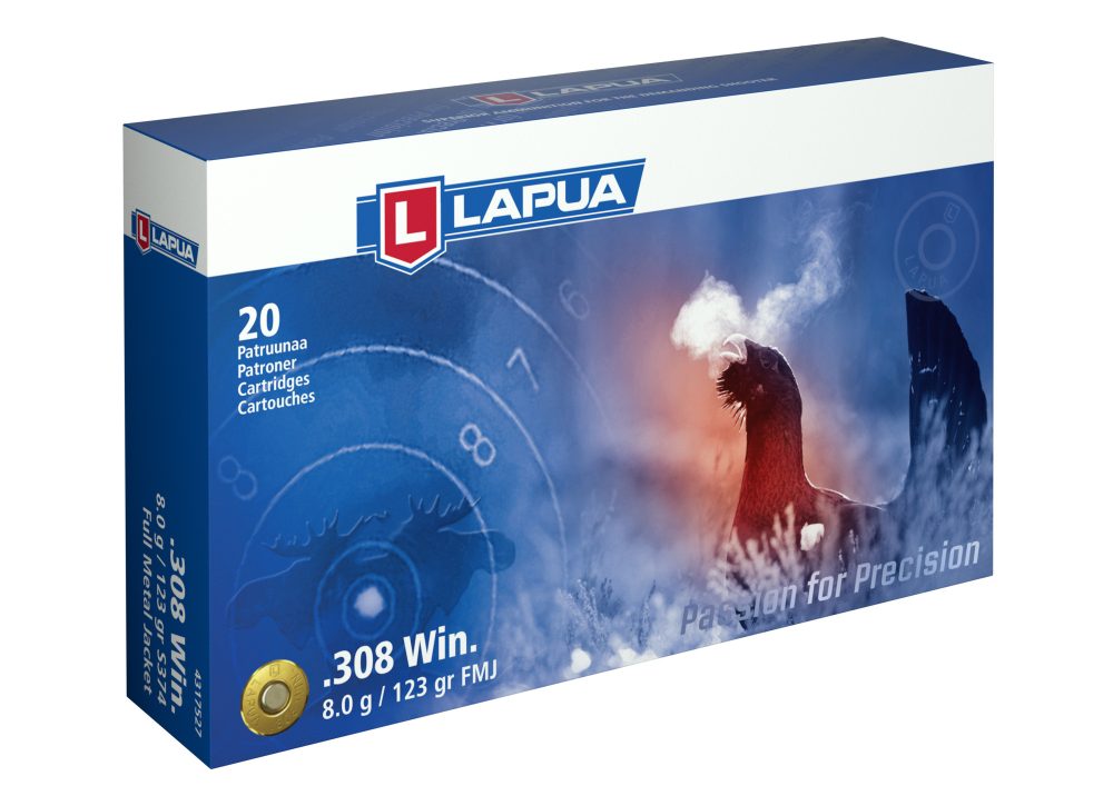 Lapua 308 Win 8g FMJ