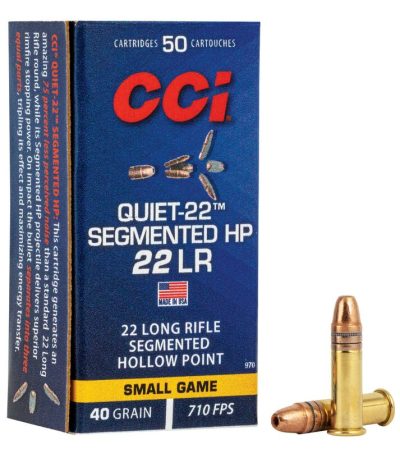 22LR CCI Quiet-22 Segmented HP 50kpl