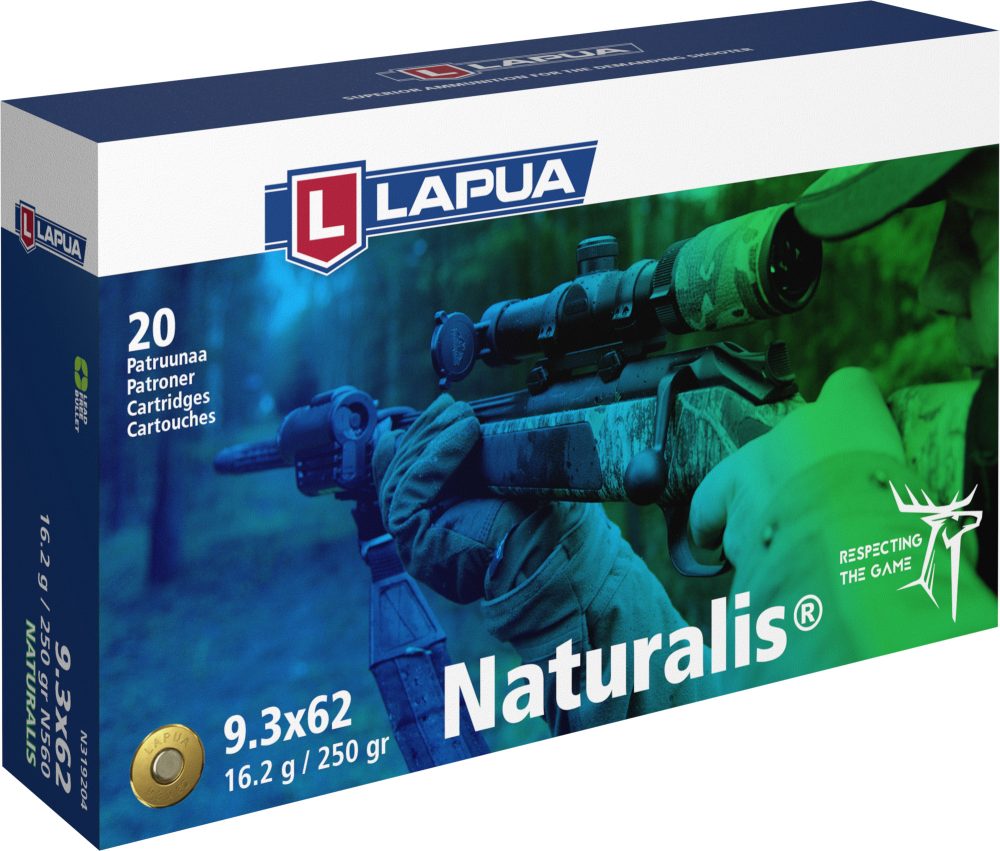 Lapua 9,3x62 Naturalis 16.2g
