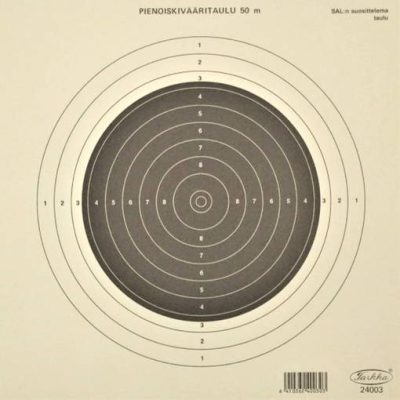 TAULU Pienoiskivääritaulu 3 Tarkka 50kpl