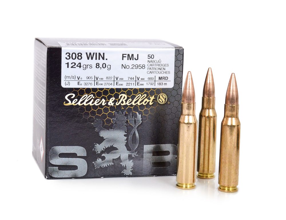 S&B .308 Win 8g FMJ