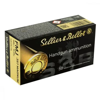 Sellier&Bellot .357Magnum FMJ 10.25g 50kpl