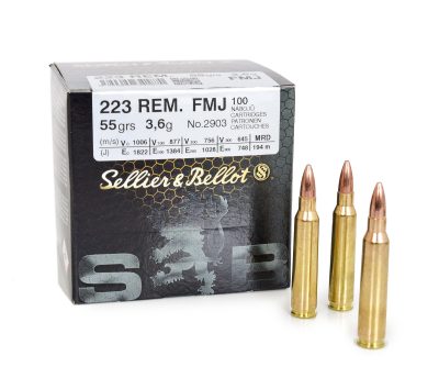Sellier&Bellot .223 Rem 3,6g FMJ