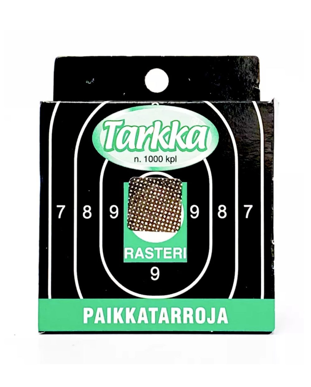 Tarkka, Paikkatarra Rasteri