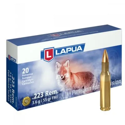 Lapua .223 Rem 3.6g FMJ