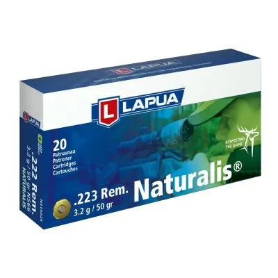 Lapua .223 Rem 3.2g Naturalis