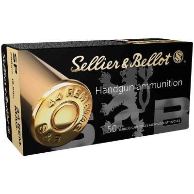 Sellier&Bellot .44 Rem Mag 15.55g SP, 50kpl