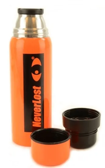 Neverlost termospullo 0,75L oranssi, 2:lla mukilla - Image 2
