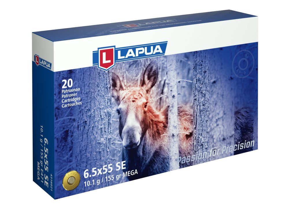 Lapua 6.5x55 10.1g Mega