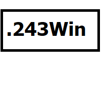 .243 Win