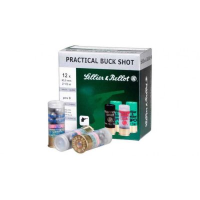 12/63,5 S&B Practical buck shot 8,43mm 25kpl