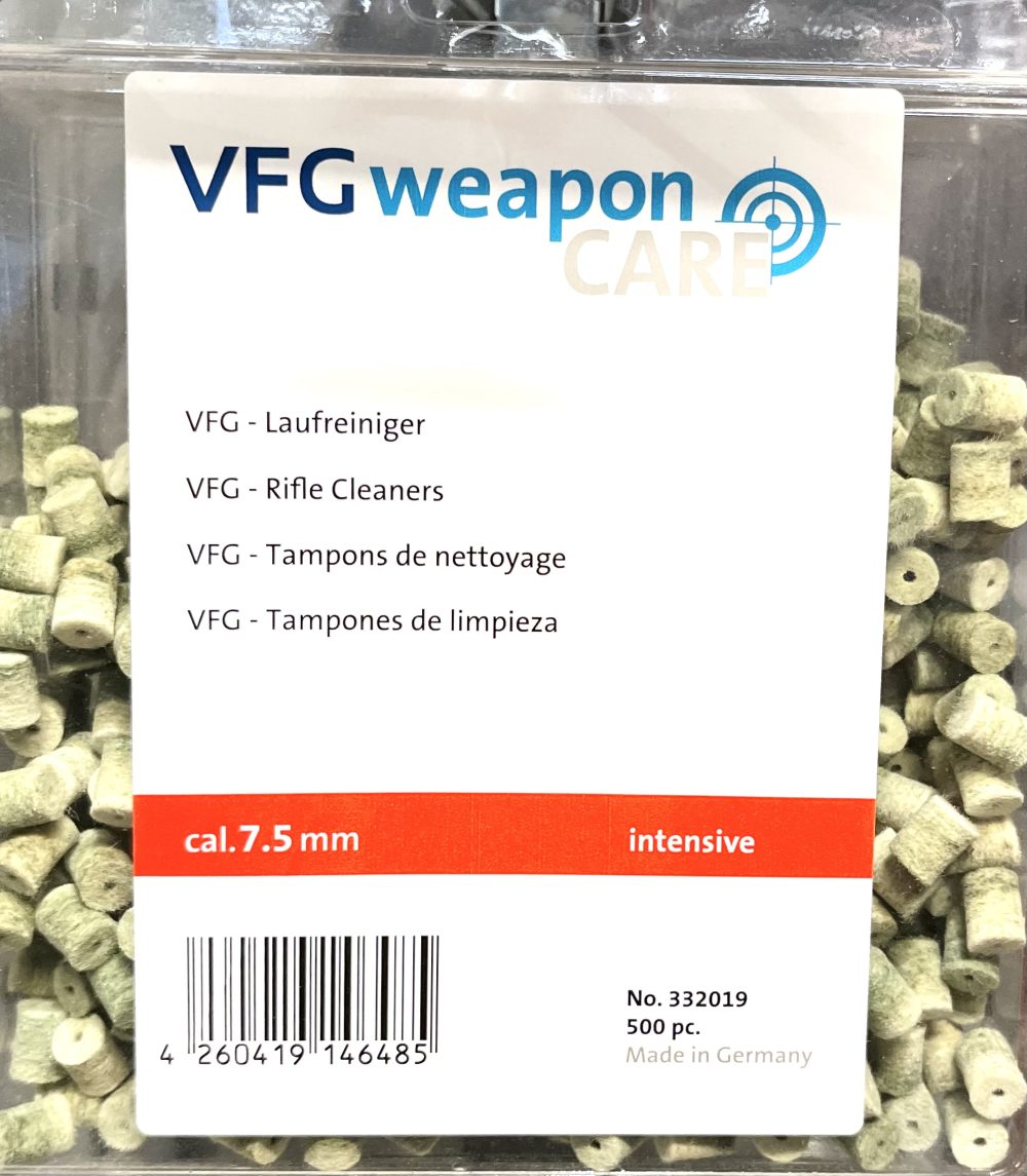 VFG Teho 7,5mm Puhdistustulppa 500kpl