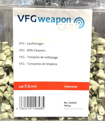 VFG Teho 7,5mm Puhdistustulppa 500kpl