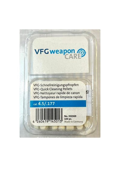 VFG 4,5mm/.177 Pikapuhdistustulppa 100kpl Ammuttava