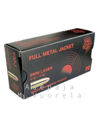Geco 9mm Luger Geco FMJ 8 g Tomback Jacket