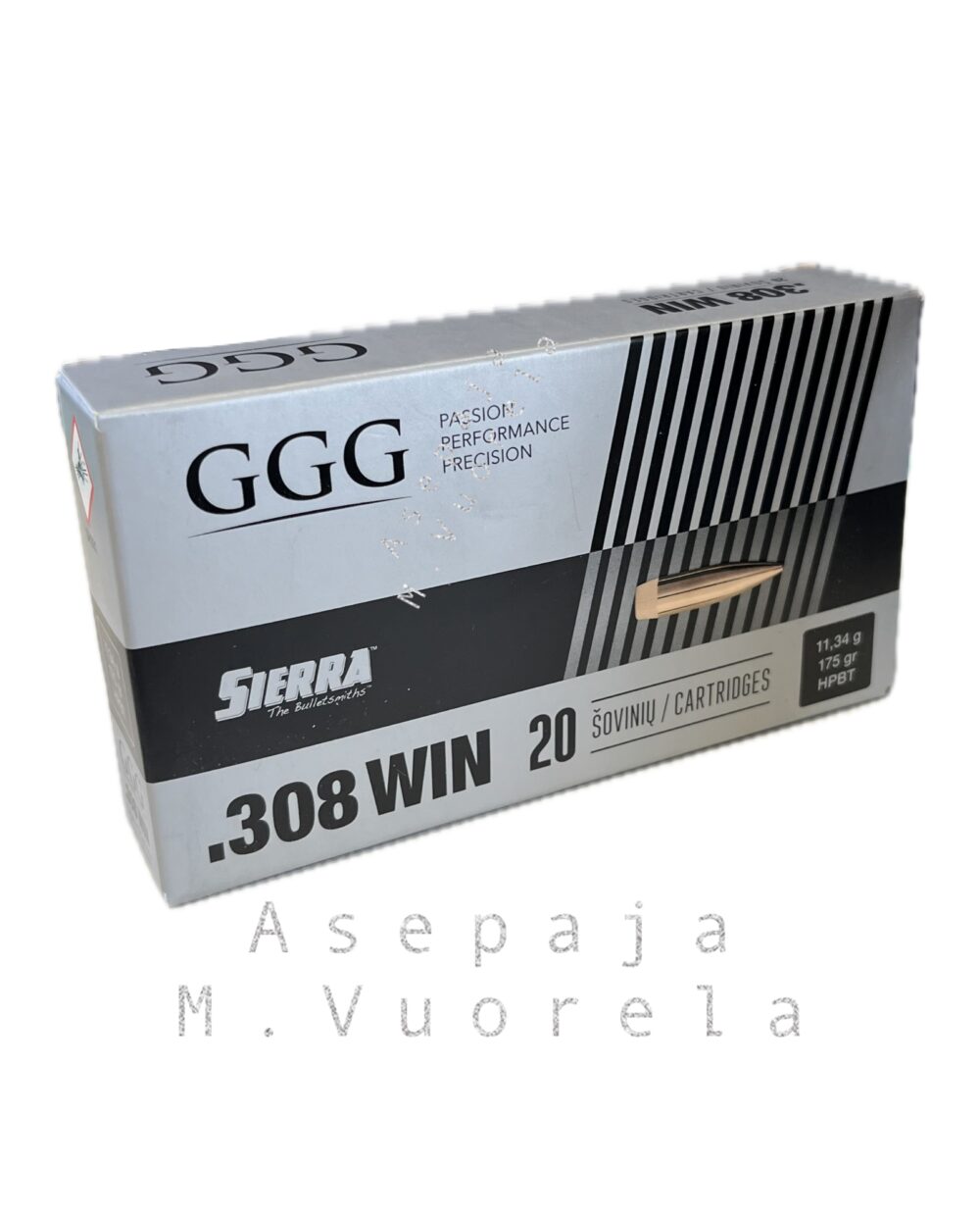 GGG-Nato 308Win 175gr 11,3g HPBT Sierra Match King
