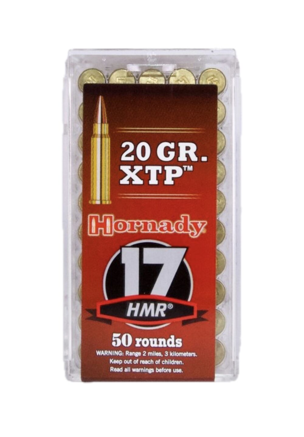 17HMR Hornady XTP 20gr 50kpl