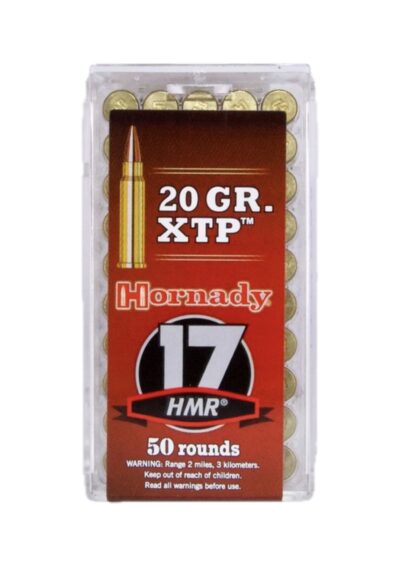 17HMR Hornady XTP 20gr 50kpl