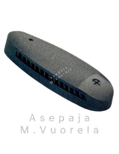 Kumiperälevy 20mm musta, ventiloitu