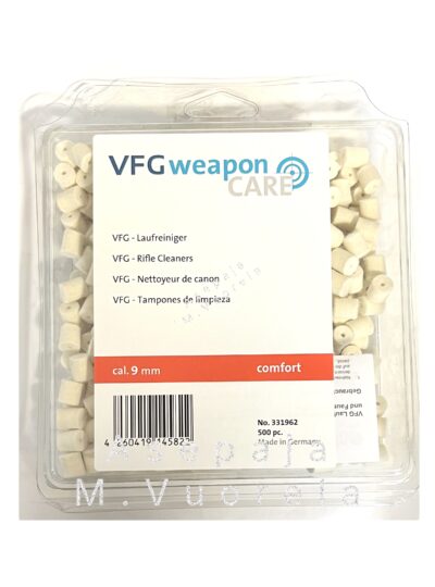 VFG 9mm Puhdistustulppa 500kpl