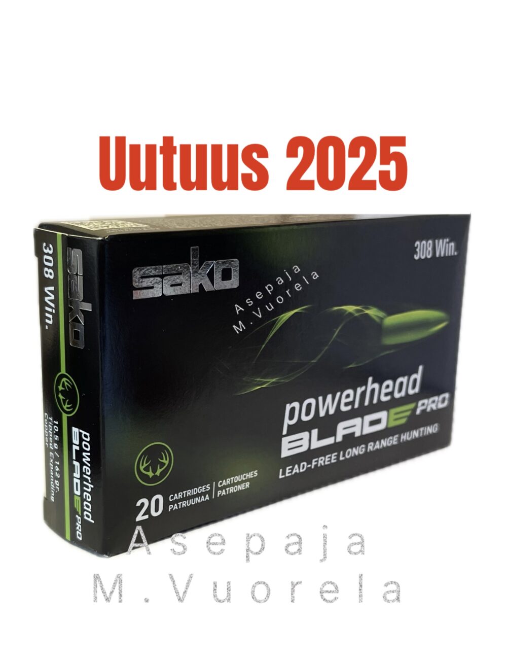 Sako Powerhead Blade Pro .308 Win UUTUUS 2025