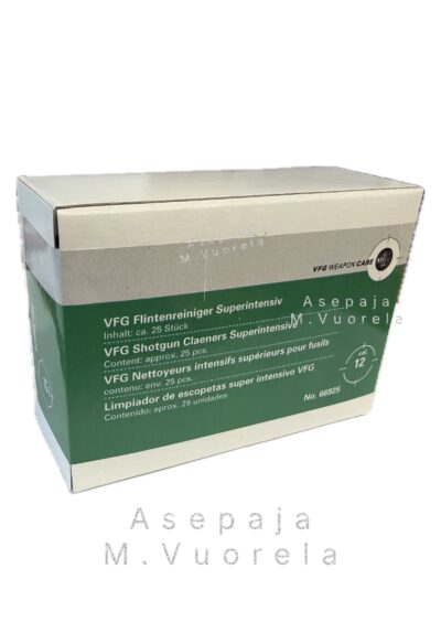 VFG cal.12 Tehopuhdistustulppa 25kpl