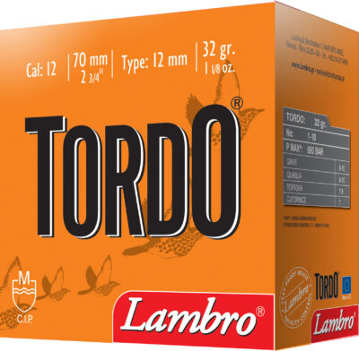 Lambro, 12/70 Tordo 32g, Lyijy Messutarjous