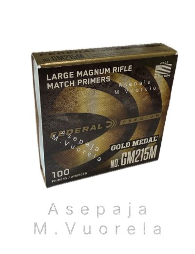 Federal GM215M Gold Medal Match Magnum, Iso kiväärinalli